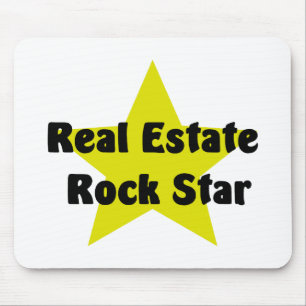 Real Estate Rock Star Mouse Pad