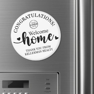 Real Estate Thank You New Home Magnet