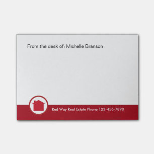 Real Estate Theme Post-it Notes