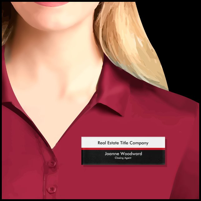 Real Estate Title Company Name Tag (Creator Uploaded)