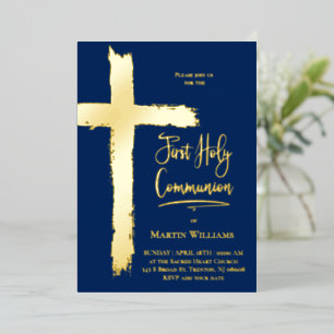 real foil cross First Holy Communion