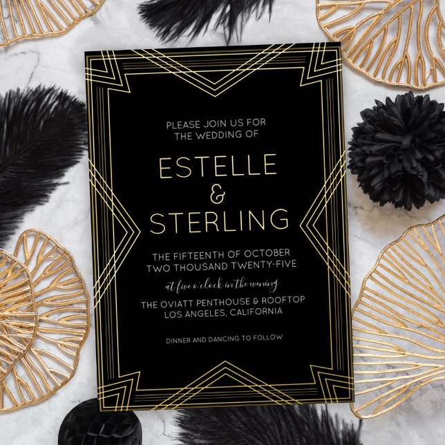 Real Foil Geometric Shape Wedding Photos (Creator Uploaded)