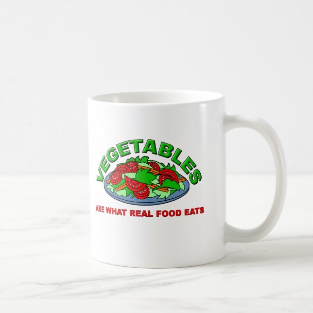 Real Food Eats Funny Mug (Right)