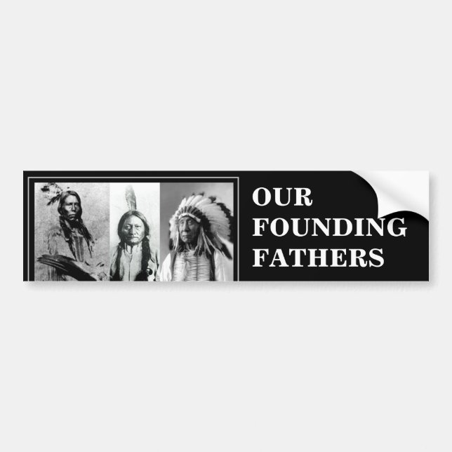 Real Founding Fathers sticker (Front)