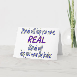 Real friends card