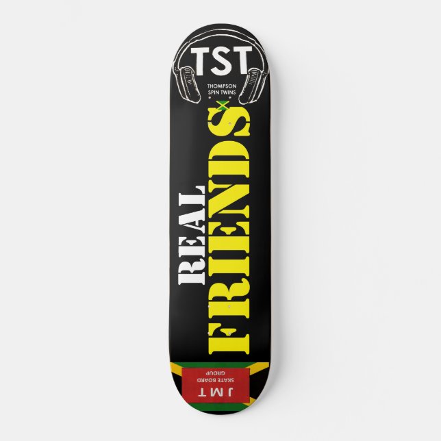 REAL FRIENDS Skateboard (Front)