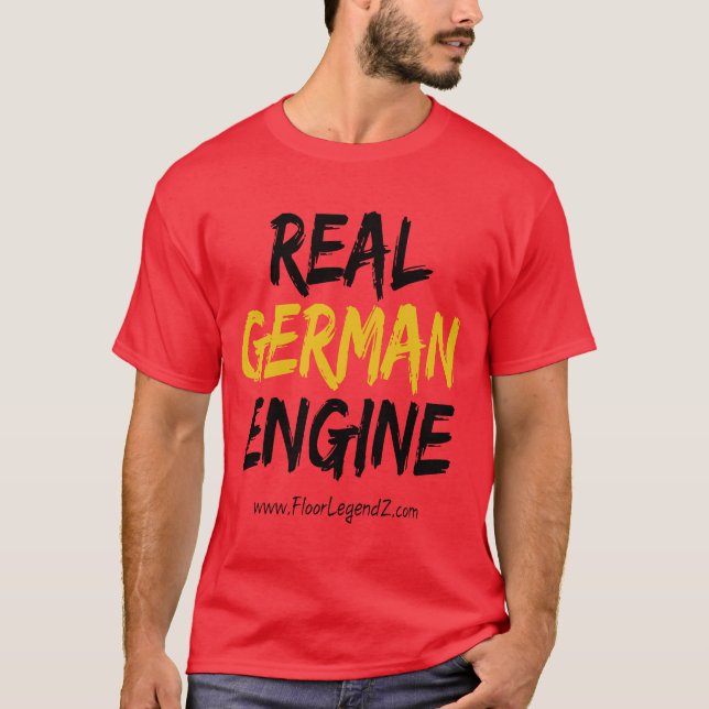 Real German Engine - World Tour T-Shirt (Front)