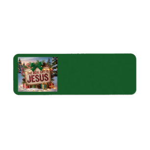 Real Gift Jesus Address Labels
