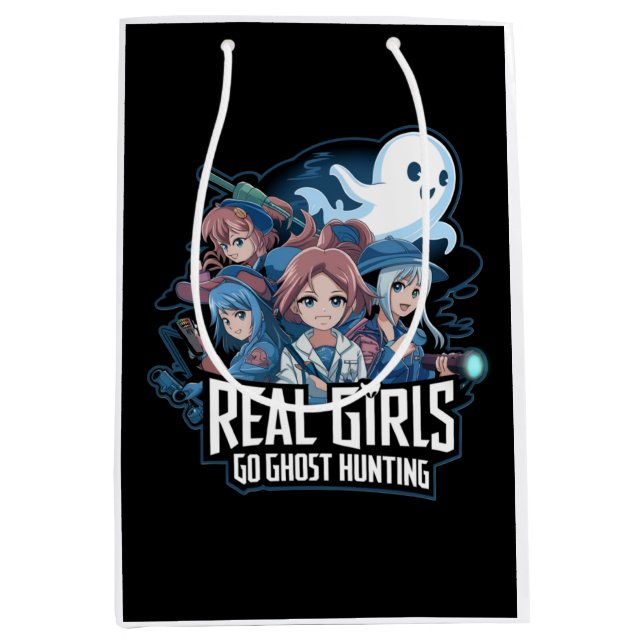 Real Girls Go Ghost Hunting Gift Bag (Front)