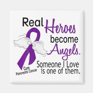 Real Heroes Become Angels Pancreatic Cancer Magnet
