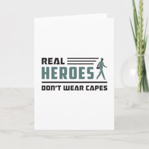 Real Heroes Paramedic Ambulance EMT EMS Funny Card