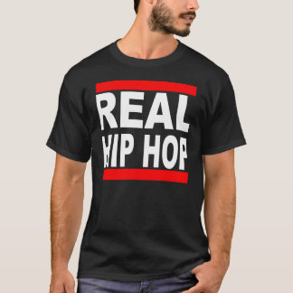 Real Hip Hop Black Tee