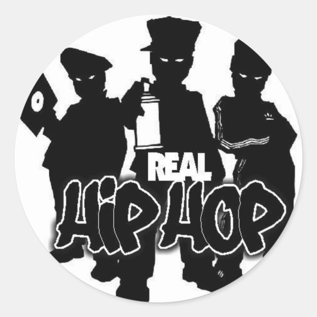 Real Hip Hop Stickers (Front)