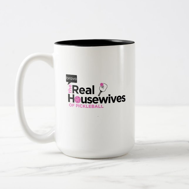 Real Housewives of Pickleball mug (Left)