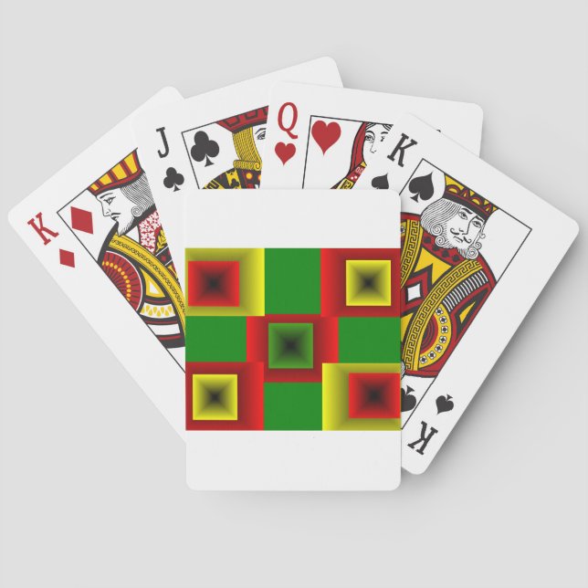 REAL  JAMAICA PLAYING CARDS (Back)