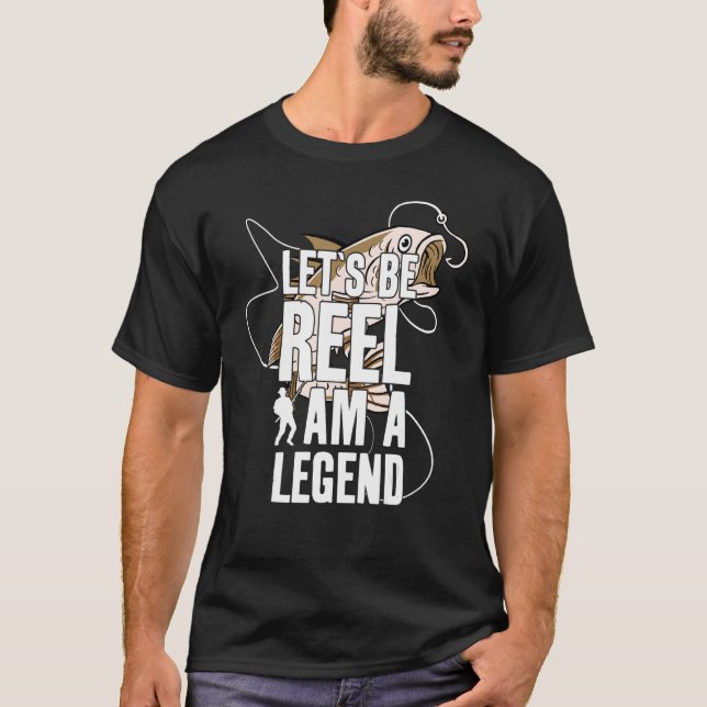 Real Legend Fishing Angler T-Shirt (Front)