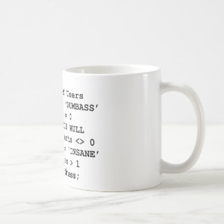 Real Life SQL Coffee Mug