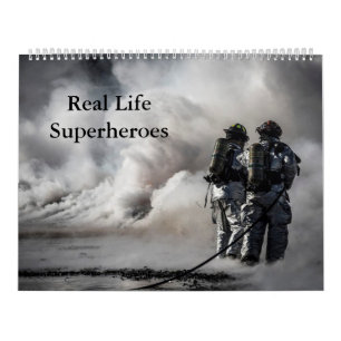 Real Life Superheroes Calandar Calendar