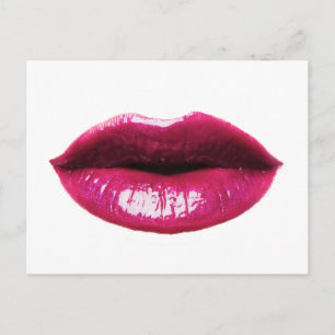 Real lips postcard