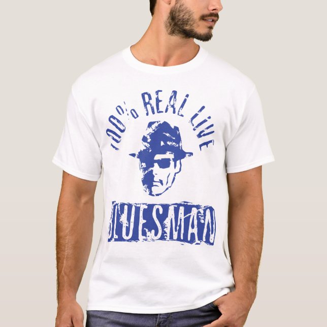 Real Live Bluesman Distressed Tee (Front)