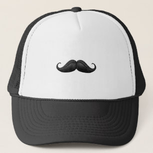 Real Macho Waxed and Braided Moustache Hat