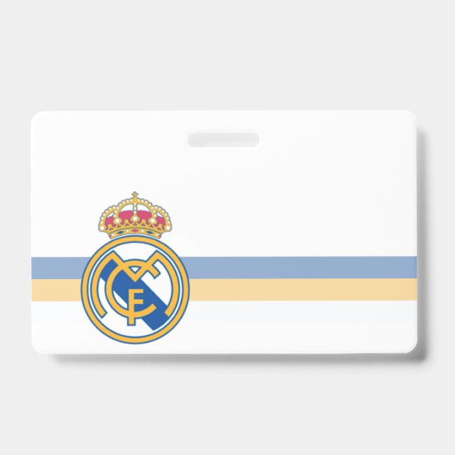 Real Madrid Badge ID Badge (Front)