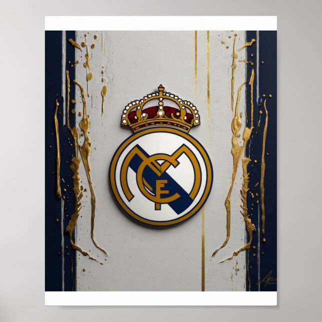 Real Madrid Poster (Front)