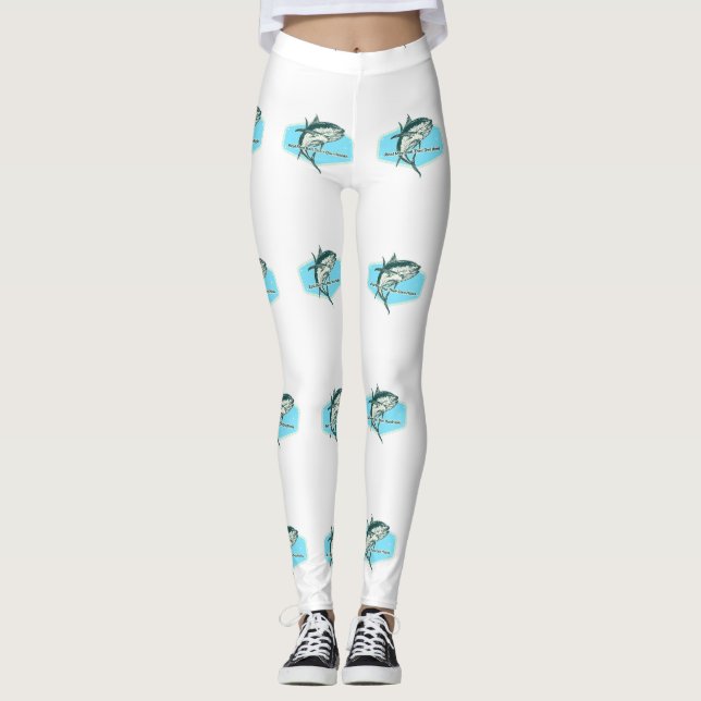 Real Man Bait Their Own Hooks Leggings (Front)