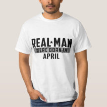 Real Man Birthday Gifts - APRIL