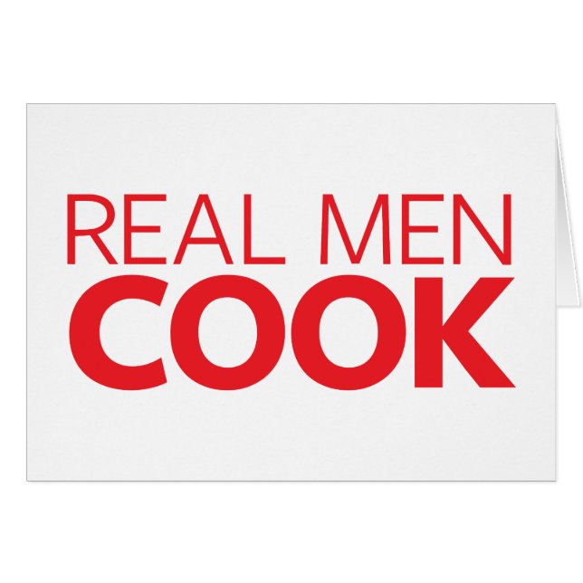 Real Men Cook (Front Horizontal)