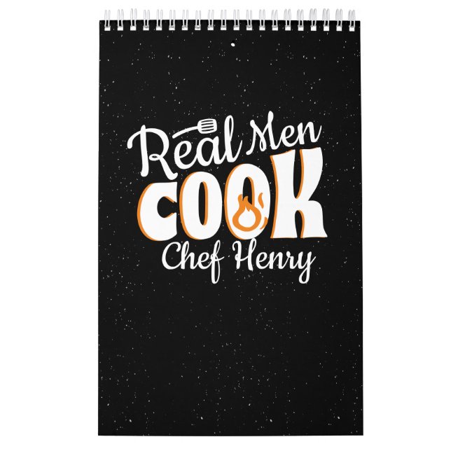 Real Men Cook  Calendar (Cover)