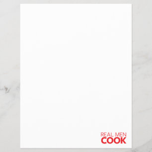 Real Men Cook Flyer