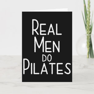 Real Men Do Pilates Card