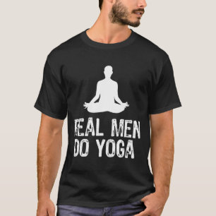 Real Men Do Yoga  Christmas T-Shirt