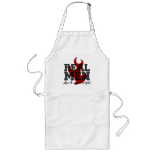 Real Men Don't Use Recipes Long Apron