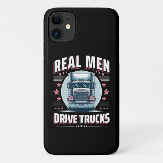 Real men drive trucks Case-Mate iPhone case