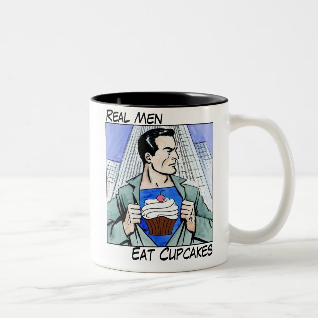Real Men Eat Cupcakes Mug (Right)