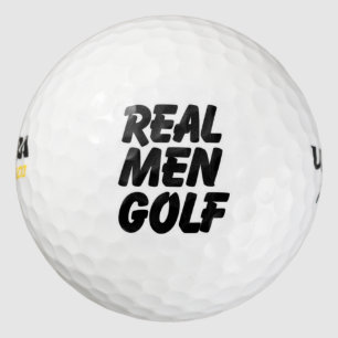 Real Men Golf Balls