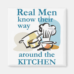 Real Men Know Magnet