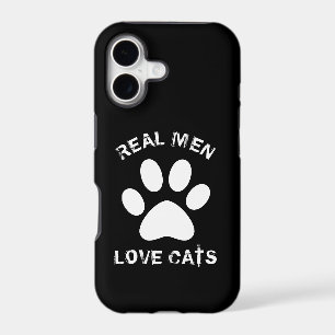 Real Men Love Cats Custom Text Personalised