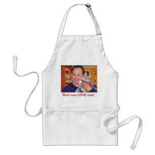 Real Men Love Cats Standard Apron