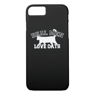 Real Men Love Cats Statement Case-Mate iPhone Case