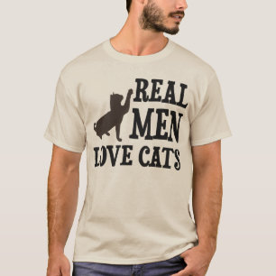 Real Men Love Cats T-Shirt