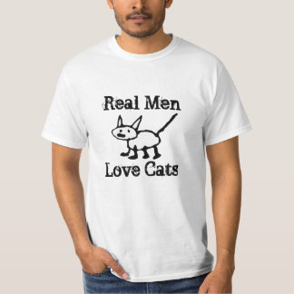 Real Men Love Cats T-Shirt