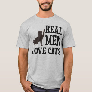 Real Men Love Cats T-Shirt