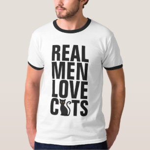 REAL MEN LOVE CATS T-Shirts