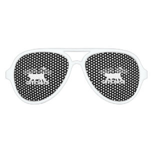 Real Men Love Cats This one is white Aviator Sunglasses