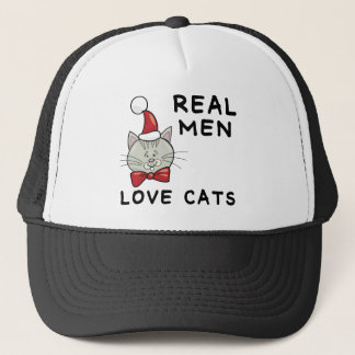 Real Men Love Cats Trucker Hat