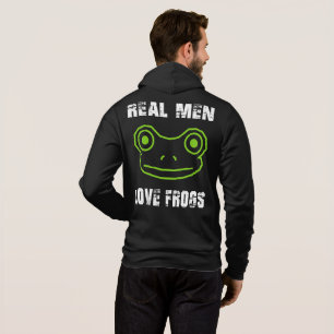 Real Men Love Frogs     Hoodie
