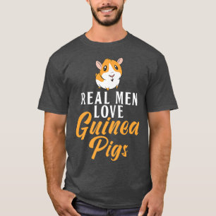 Real Men love Guinea Pigs Cute Guinea Pig Premium T-Shirt
